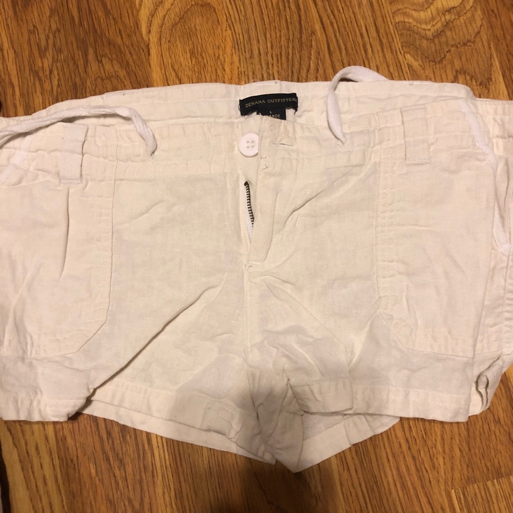 White shorts